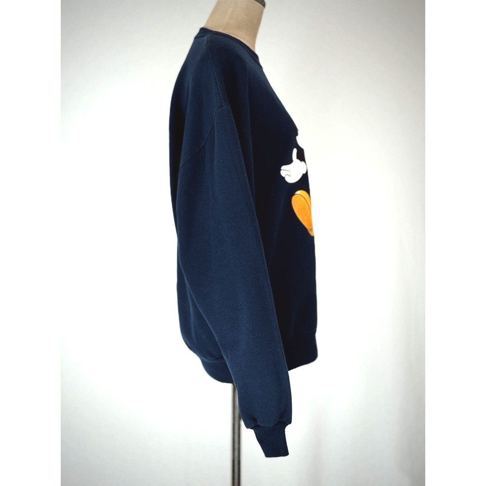 90's Vintage Mickey Mouse Unlimited Disney Crewneck Sweatshirt #0129 LARGE - Picture 4 of 9